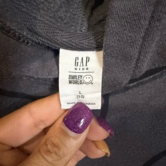 Boys Cozy Bundle GAP Smiley Hoodie (L) Cat & Jack Jeans (12) GAP Kids Joggers - Picture 4 of 4